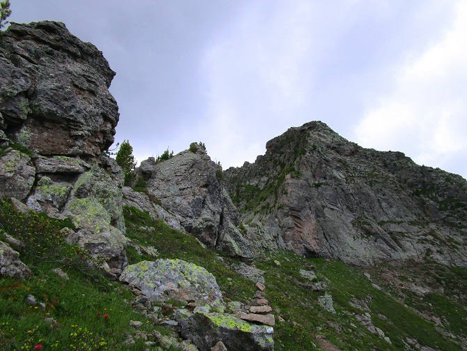 Foto: Andreas Koller / Klettersteigtour / Via ferrata dei Laghi Cermis Skyline inkl. zwei Gipfel (2535m) / 04.10.2022 00:52:45