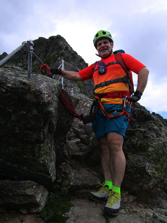 Foto: Andreas Koller / Klettersteigtour / Via ferrata dei Laghi Cermis Skyline inkl. zwei Gipfel (2535m) / 04.10.2022 00:52:40