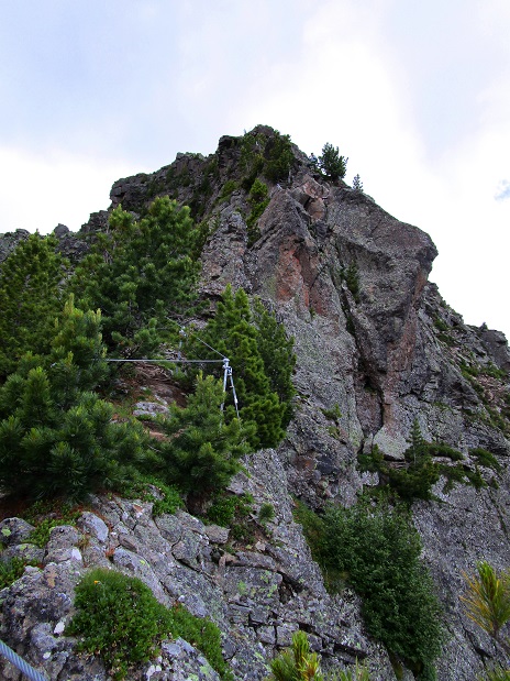 Foto: Andreas Koller / Klettersteigtour / Via ferrata dei Laghi Cermis Skyline inkl. zwei Gipfel (2535m) / 04.10.2022 00:51:32