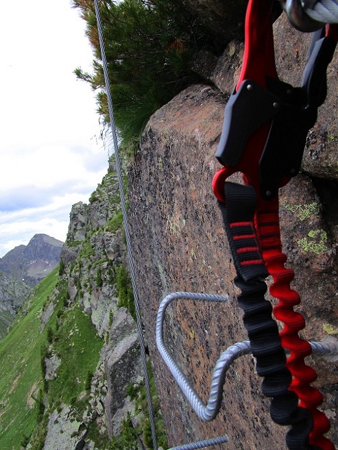 Foto: Andreas Koller / Klettersteigtour / Via ferrata dei Laghi Cermis Skyline inkl. zwei Gipfel (2535m) / 04.10.2022 00:50:12