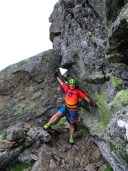 Foto: Andreas Koller / Klettersteigtour / Via ferrata dei Laghi Cermis Skyline inkl. zwei Gipfel (2535m) / 04.10.2022 00:45:35