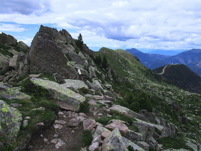 Foto: Andreas Koller / Klettersteigtour / Via ferrata dei Laghi Cermis Skyline inkl. zwei Gipfel (2535m) / 04.10.2022 00:45:28