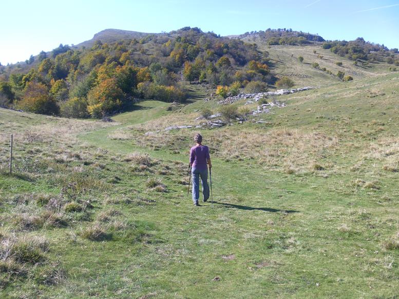 Foto: Wolfgang Lauschensky / Wandertour / Cima Corno d’Aquilio über Monte Cornetto und Corno Mozzo / Nordflanke des Corno d'Aquilio / 15.11.2022 00:28:59