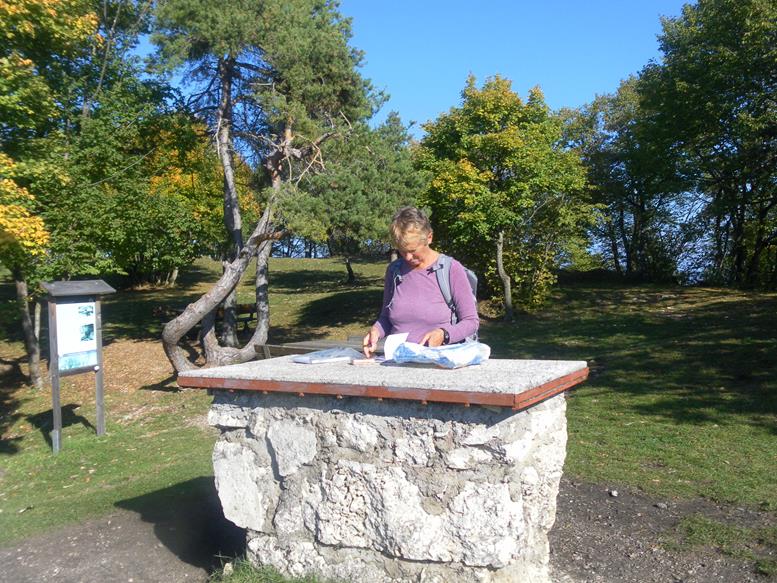 Foto: Wolfgang Lauschensky / Wandertour / Monte Calisio 1096m / gepflegte Gipfelebene / 16.11.2022 01:19:25