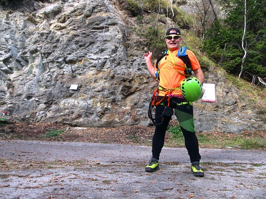 Foto: Andreas Koller / Klettersteigtour / Klettersteig Ölberg im Pfitschertal (1425m) / Einstieg / 29.11.2022 21:55:49