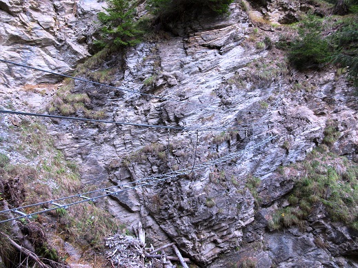 Foto: Andreas Koller / Klettersteigtour / Klettersteig Ölberg im Pfitschertal (1425m) / Variante Hängebrücke / 29.11.2022 21:51:38