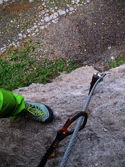 Foto: Andreas Koller / Klettersteigtour / Hoher Steg Klettersteig Predlitz (1095m) / 20.12.2022 22:56:34