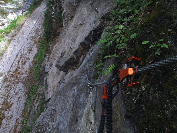 Foto: Andreas Koller / Klettersteigtour / Hoher Steg Klettersteig Predlitz (1095m) / 20.12.2022 22:55:57