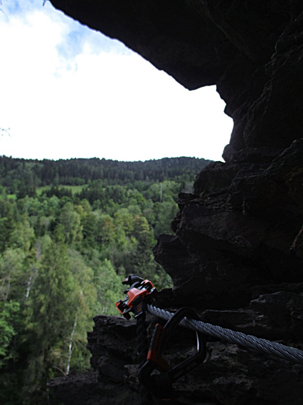 Foto: Andreas Koller / Klettersteigtour / Hoher Steg Klettersteig Predlitz (1095m) / 20.12.2022 22:54:21