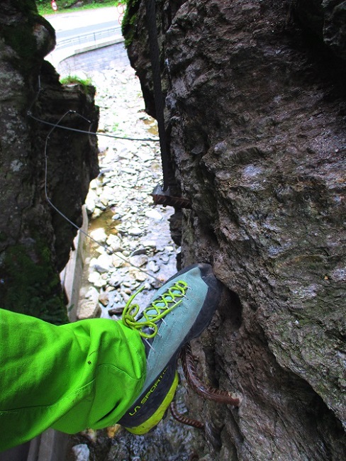 Foto: Andreas Koller / Klettersteigtour / Hoher Steg Klettersteig Predlitz (1095m) / 20.12.2022 22:51:37