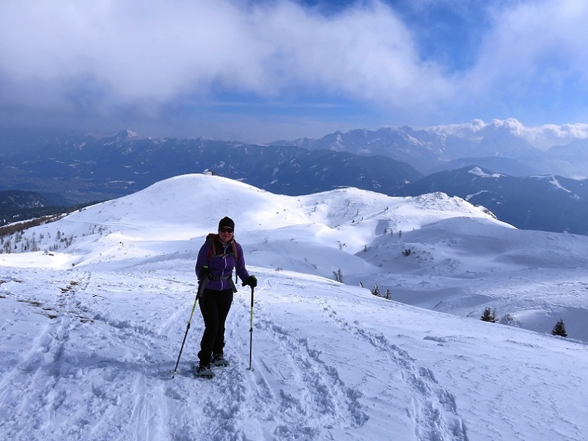 Foto: Andreas Koller / Schneeschuhtour / Panorama-Schneeschuhtour auf den Dobratsch (2166m) / 18.04.2023 01:37:26