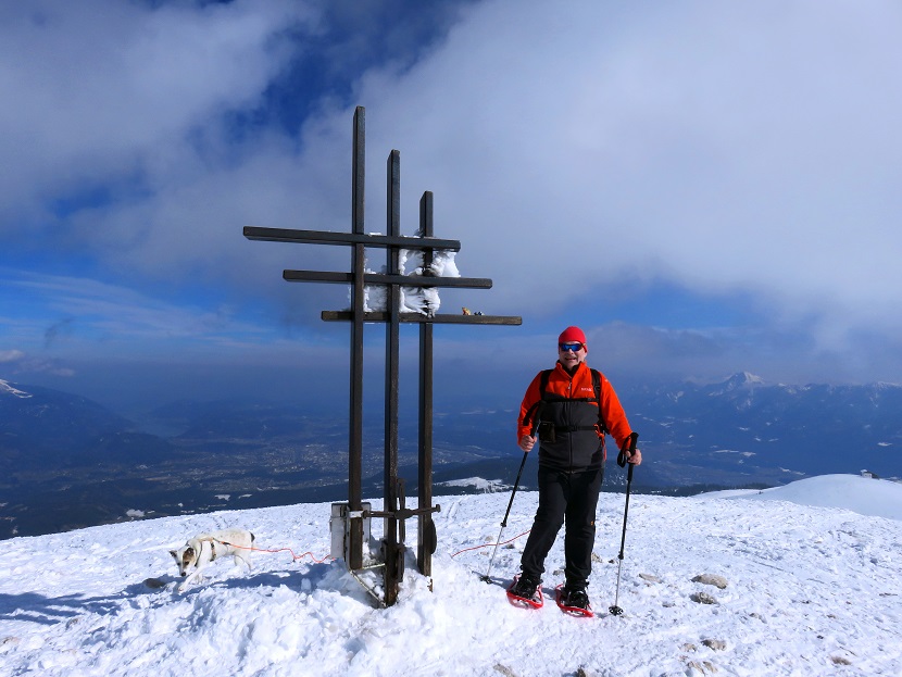 Foto: Andreas Koller / Schneeschuhtour / Panorama-Schneeschuhtour auf den Dobratsch (2166m) / 18.04.2023 01:36:57