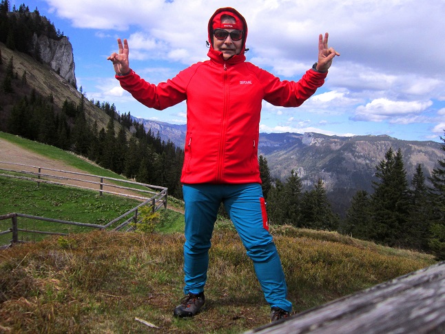 Foto: Andreas Koller / Wandertour / Kraxelspaß über der Kleinveitschalm (1628m) / 06.07.2023 13:07:59