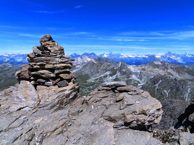 Foto: Andreas Koller / Wandertour / Le Touno (3018m) / Le Touno Gipfel / 08.07.2023 02:05:48