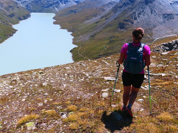 Foto: Andreas Koller / Wandertour / Lac des Dix und Mont Blava (2932m) / Abstieg vom Mont Blava / 12.08.2023 00:53:04