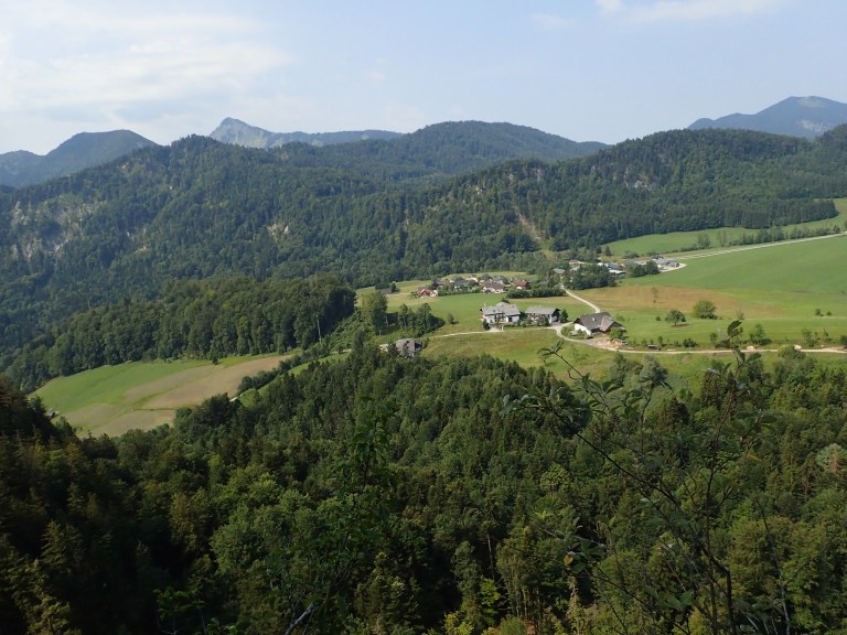 Foto: Manfred Karl / Klettertour / Plombergstein Haasipfeiler oder Hasipfeiler / Ausblick nach Westen / 23.08.2023 20:04:55