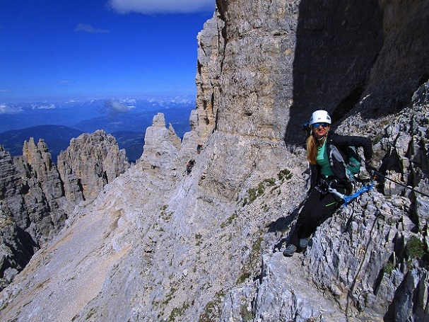 Foto: Andreas Koller / Klettersteigtour / Via ferrata Campanili del Latemar (2842m) / 07.09.2023 00:27:35