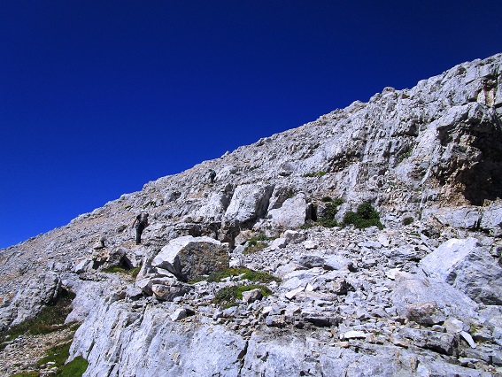 Foto: Andreas Koller / Klettersteigtour / Via ferrata Campanili del Latemar (2842m) / Aufstieg zum Diamantiditurm / 07.09.2023 00:26:10