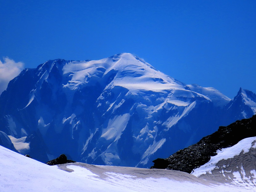 Foto: Andreas Koller / Wandertour / Mont de l´Etoile (3370m) / Mont Blanc (4810m) / 23.09.2023 21:10:39