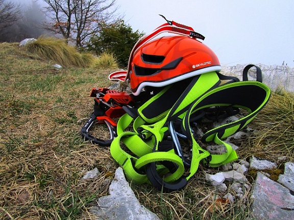 Foto: Andreas Koller / Klettersteigtour / Monte Boccaor auf der Via ferrata Sass Brusai (1531m) / 25.10.2023 01:07:43