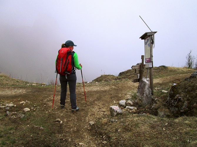 Foto: Andreas Koller / Klettersteigtour / Monte Boccaor auf der Via ferrata Sass Brusai (1531m) / 25.10.2023 01:07:02