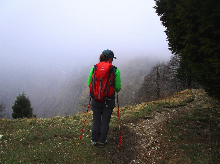 Foto: Andreas Koller / Klettersteigtour / Monte Boccaor auf der Via ferrata Sass Brusai (1531m) / 25.10.2023 01:06:39