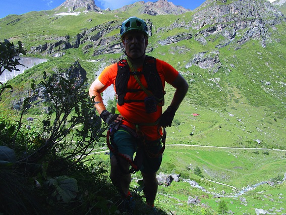 Foto: Andreas Koller / Klettersteigtour / Via ferrata de Moiry (2315m) / 14.11.2023 01:14:42