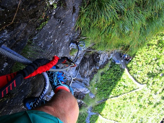 Foto: Andreas Koller / Klettersteigtour / Via ferrata de Moiry (2315m) / 14.11.2023 01:14:25