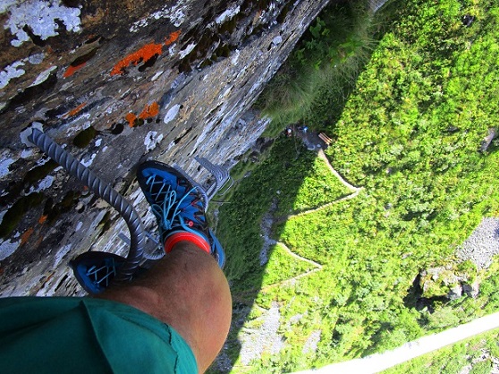 Foto: Andreas Koller / Klettersteigtour / Via ferrata de Moiry (2315m) / 14.11.2023 01:14:20