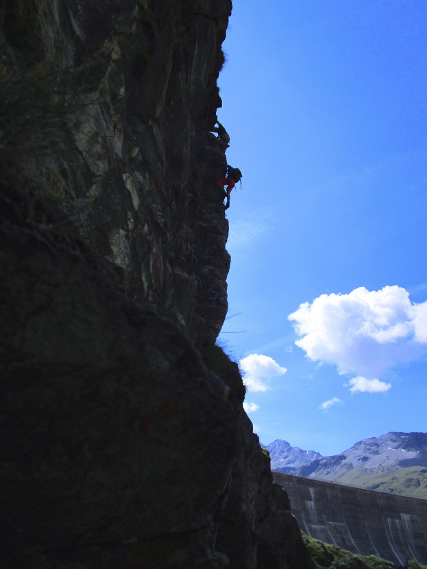 Foto: Andreas Koller / Klettersteigtour / Via ferrata de Moiry (2315m) / 14.11.2023 01:14:14