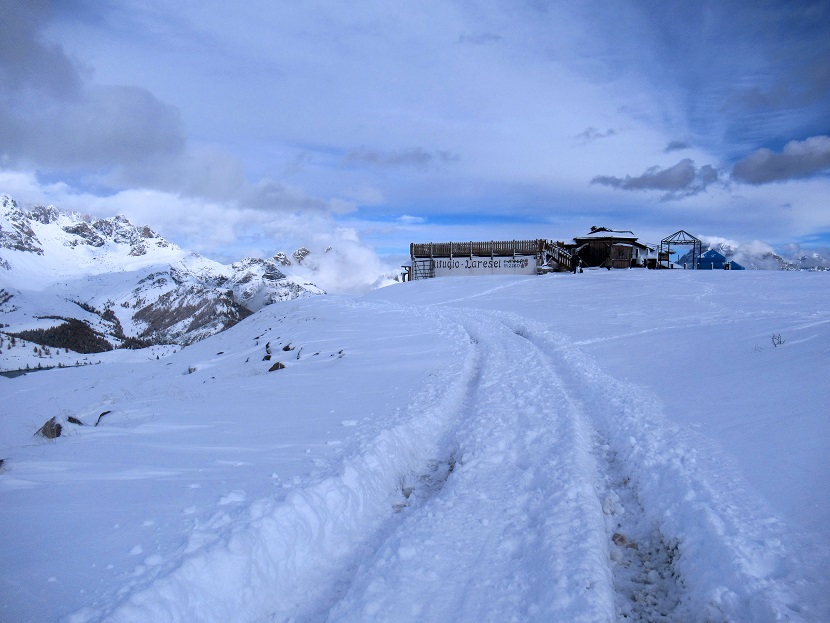 Foto: Andreas Koller / Wandertour / Monte Pradazzo - Allwettertour über dem Passo Valles (2281m) / Rif. Laresei / 06.12.2023 01:32:08