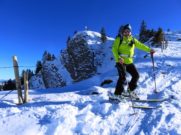 Foto: Andreas Koller / Skitour / Einsteigertour Rauhkopf (1691m) / 01.02.2024 01:43:36
