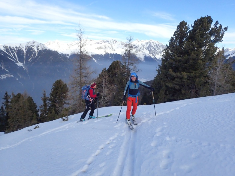 Foto: Manfred Karl / Skitour / Kammwanderung zum Rudlhorn (2448 m) / 06.03.2024 12:18:35