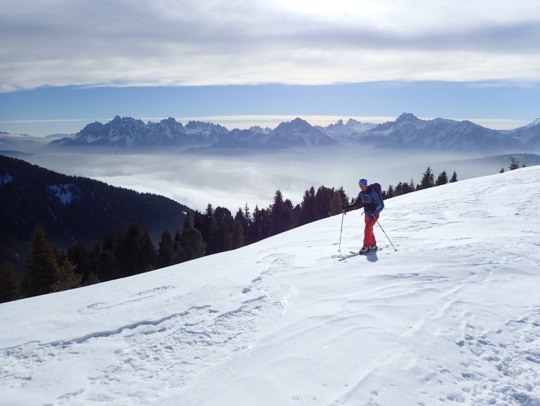 Foto: Manfred Karl / Skitour / Kammwanderung zum Rudlhorn (2448 m) / 06.03.2024 12:14:26