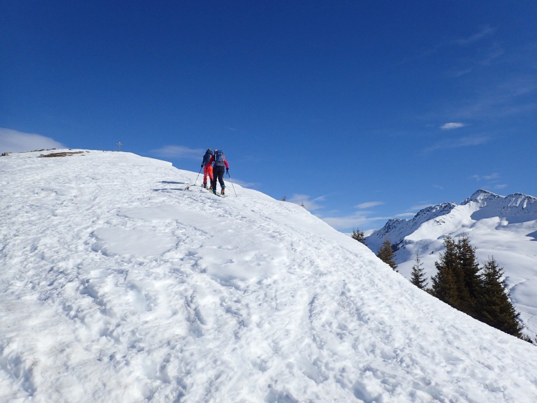 Foto: Manfred Karl / Skitour / Kammwanderung zum Rudlhorn (2448 m) / 06.03.2024 12:11:58