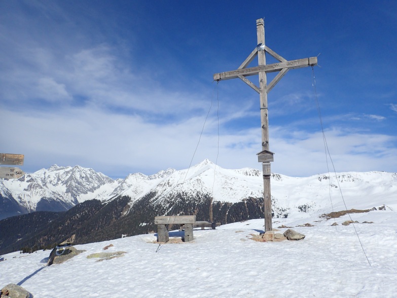 Foto: Manfred Karl / Skitour / Kammwanderung zum Rudlhorn (2448 m) / Am Durakopf / 06.03.2024 12:10:51