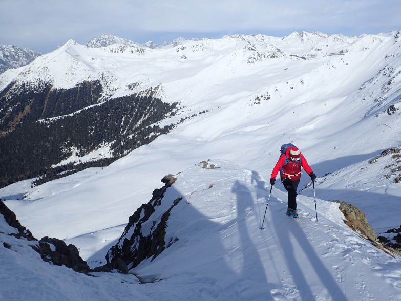 Foto: Manfred Karl / Skitour / Kammwanderung zum Rudlhorn (2448 m) / 06.03.2024 12:07:02