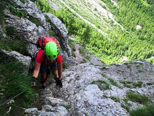 Foto: Andreas Koller / Klettersteigtour / Klettersteig Chäligang (1954m) / 07.06.2024 19:42:09