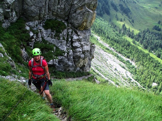 Foto: Andreas Koller / Klettersteigtour / Klettersteig Chäligang (1954m) / 07.06.2024 19:40:25
