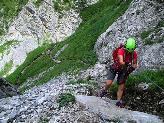 Foto: Andreas Koller / Klettersteigtour / Klettersteig Chäligang (1954m) / 07.06.2024 19:40:18