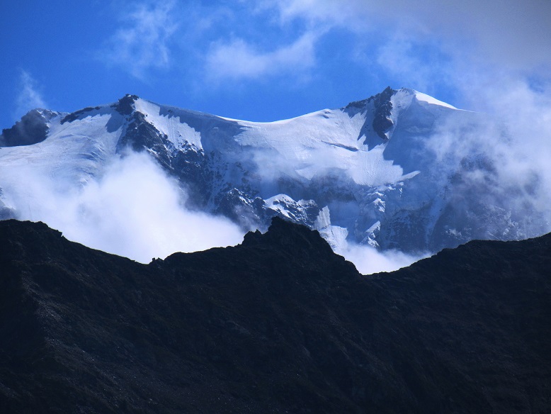 Foto: Andreas Koller / Wandertour / Aussichtsberg Bistinehorn (2503m) / Fletschhorn (3996m) / 25.06.2024 02:13:44