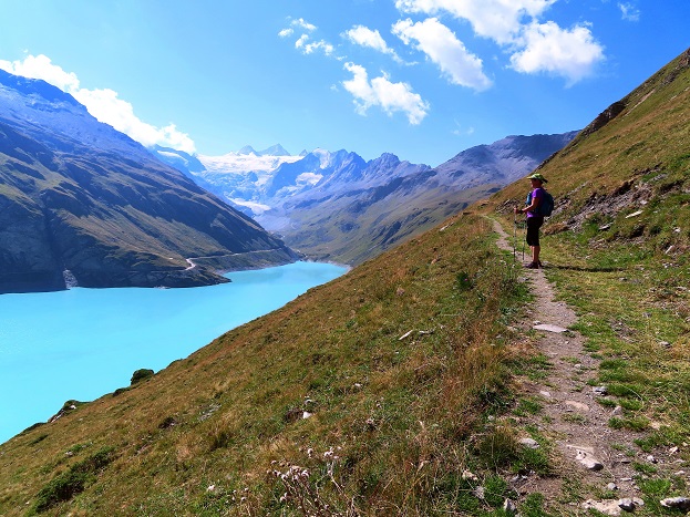 Foto: Andreas Koller / Wandertour / Becs de Bosson vom Lac de Moiry (3149m) / 27.09.2024 02:02:06