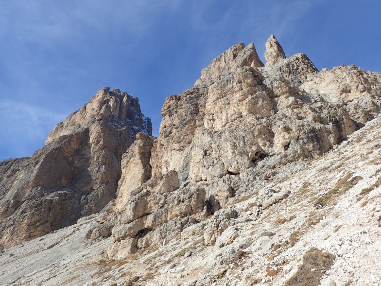 Foto: Manfred Karl / Klettersteigtour / Via Ferrata Furcela de Saslonch – Klettersteig Langkofelscharte / 06.02.2025 16:26:15