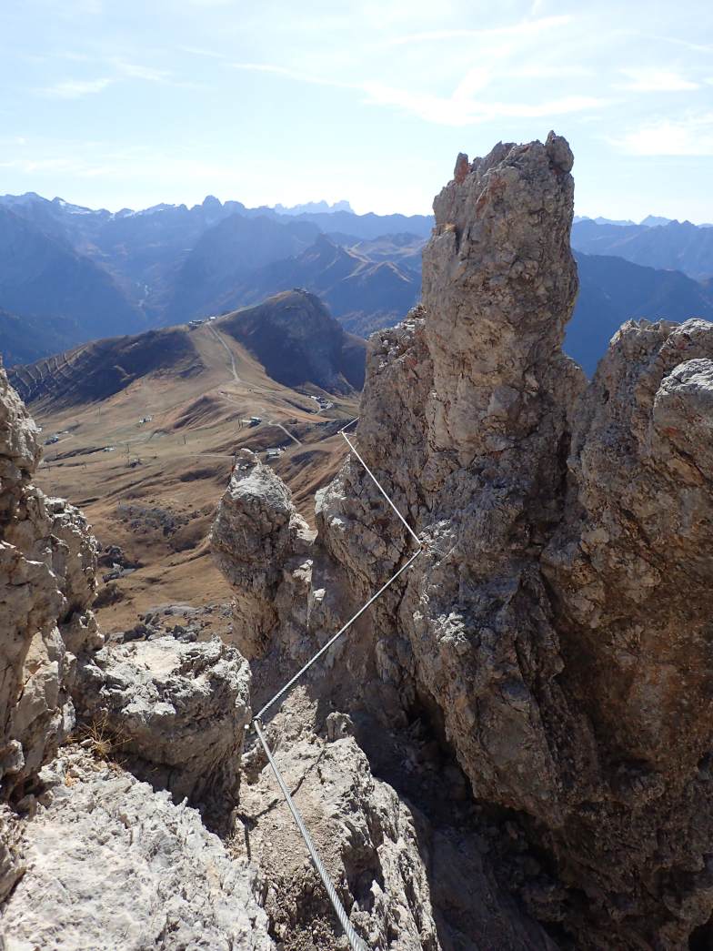 Foto: Manfred Karl / Klettersteigtour / Via Ferrata Furcela de Saslonch – Klettersteig Langkofelscharte / 06.02.2025 16:18:02