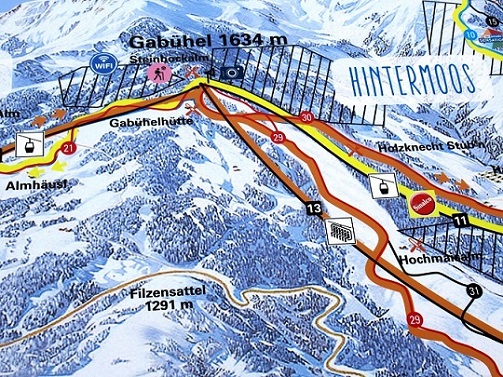 Foto: Andreas Koller / Schneeschuhtour / Gabühel Panoramarunde (1636m) / 12.01.2025 17:54:01