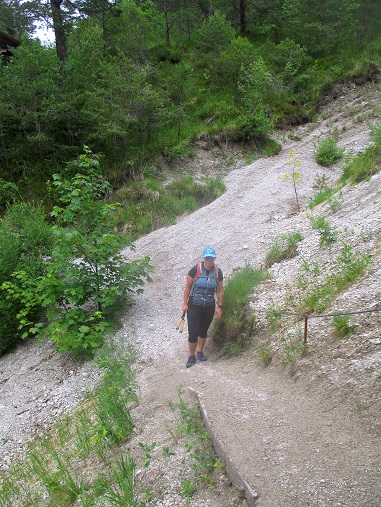 Foto: Andreas Koller / Klettersteigtour / Klettersteig Reibwand zum Paul-Gruber-Haus (950m) / 23.01.2025 23:48:59