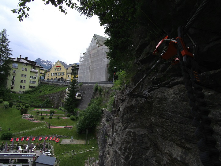 Foto: Andreas Koller / Klettersteigtour / Silver Bullet Klettersteig in Bad Gastein (1000m) / 13.02.2025 01:43:31