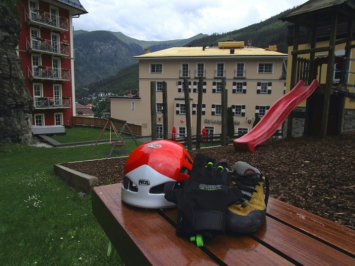 Foto: Andreas Koller / Klettersteigtour / Silver Bullet Klettersteig in Bad Gastein (1000m) / 13.02.2025 01:41:58