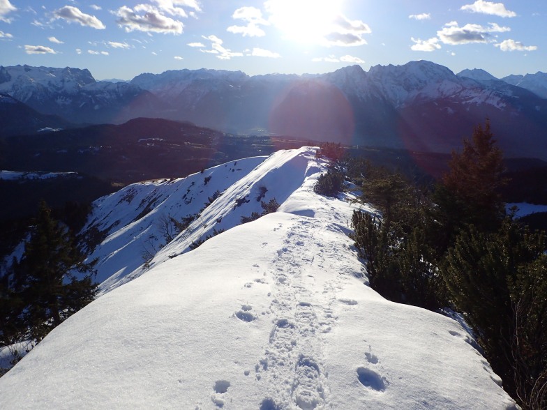 Foto: Manfred Karl / Schneeschuhtour / Aus der Taugl auf den Schlenkstein (1603 m) / Schlenksteingrat / 23.05.2025 15:43:58