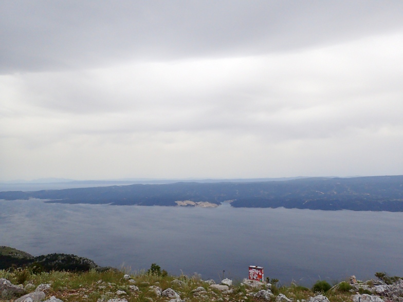 Foto: Manfred Karl / Wandertour / Vrh Kula (863 m) – Panoramaberg über Omis / 24.05.2025 16:40:44
